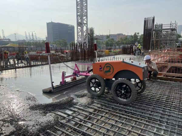 华营控股携手浙建智造推动智能建造落地香港 混凝土平整机器人助力项目提质增效